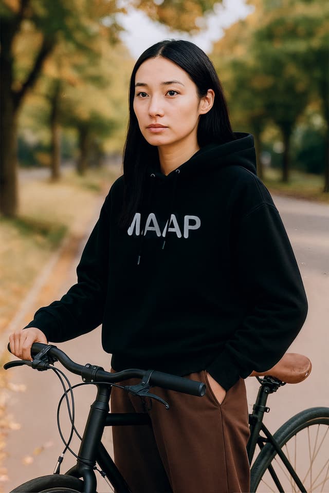 Lifestyle cycling shot