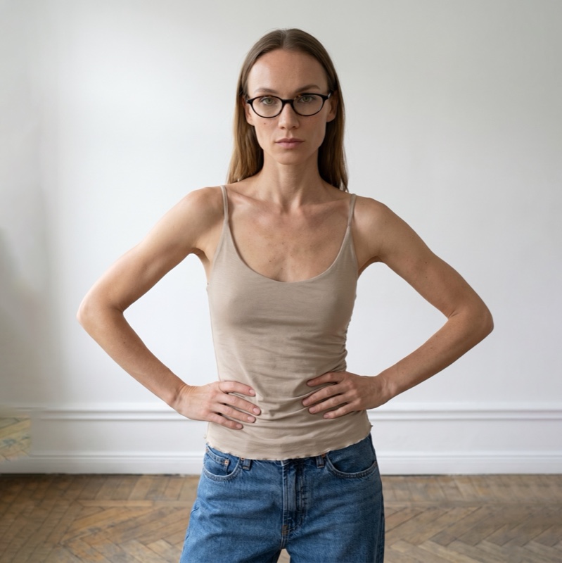 Beige Top